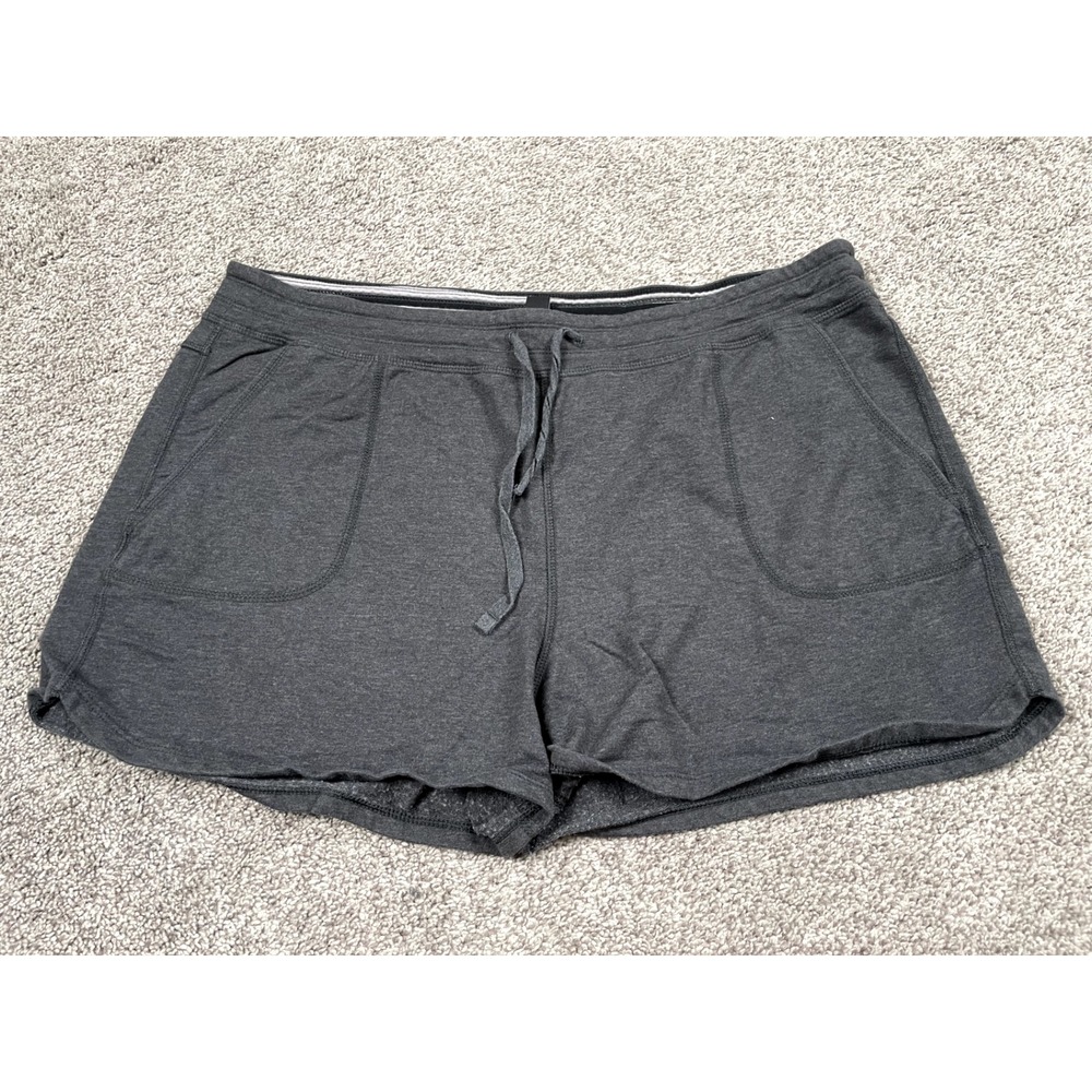 Patagonia Shorts Womens XL Gray Sweatshort Drawstring Casual Lounge Outdoor